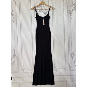 Skims sold na Soft Slip Dress In Onyx Black Sz sold na